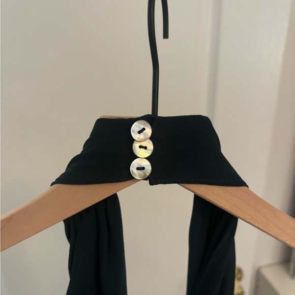 NWT ⭐️ SHOW ME YOUR MUMU JASMINE HALTER MIDI DRESS EMERALD SIZE L - Picture 5 of 8